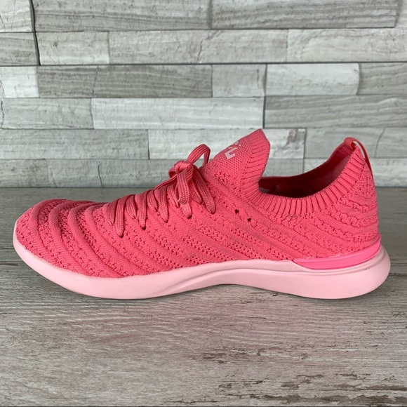APL Techloom Wave EUC Size 7 Taffy/Pink Sneakers - Picture 10 of 10